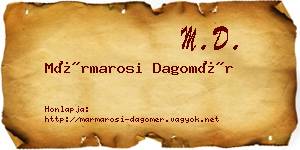 Mármarosi Dagomér névjegykártya